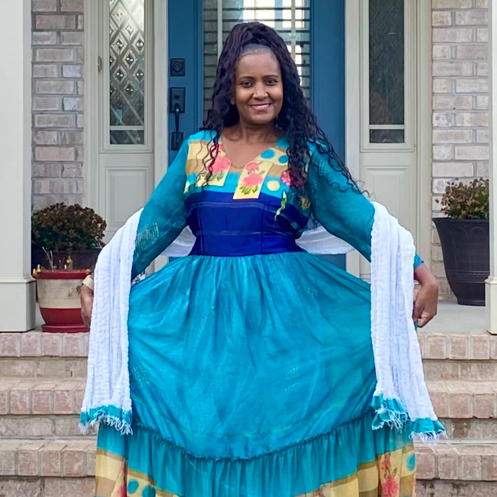 Ethiopian, Eritrean Traditional Beautiful Chiffons One Size
